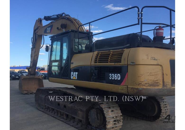 caption CATERPILLAR 336D Track Excavators