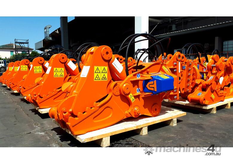 caption Concrete Shear - Excavator Pulveriser - Trevi Benne 3V