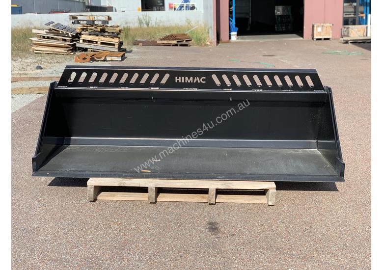 New himac ExDisplay Skid Steer 80 General Purpose Bucket with Spill