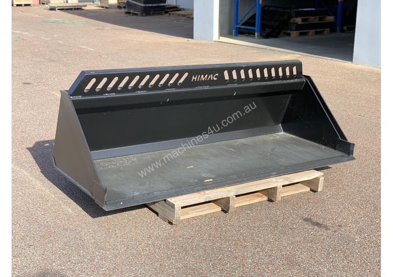 New himac ExDisplay Skid Steer 80 General Purpose Bucket with Spill