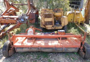 8' twin rotor slasher , offset , ex council , low hrs