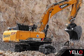 SY500H 54.5T Excavator | 4 YEAR/8000 HR WARRANTY