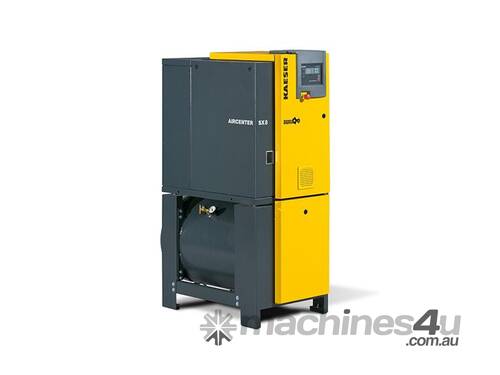 caption New Kaeser SM13 Air Centre. 7.5kw - 45cfm Rotary Screw Air Compressor