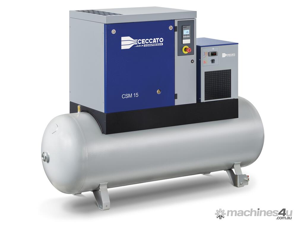 New 2023 ceccato CSM10-500D 25-40Hp Screw Compressor in PEAKHURST, NSW