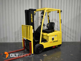 Used Hyster 3 Wheel Electric Forklift with NEW BATTERY 1.8 Tonne Container Mast - picture0' - Click to enlarge