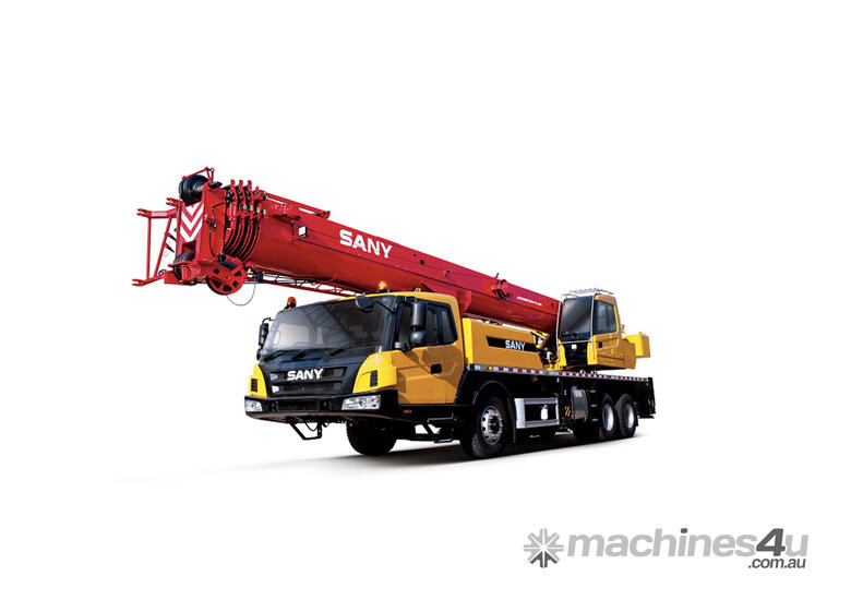 caption SANY STC300C-RC Truck Cranes