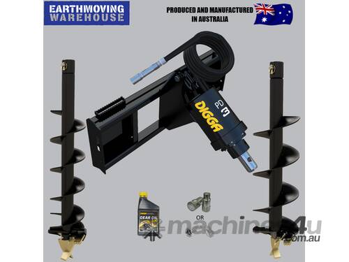 Digga PD3 auger drive combo package tractor up to 120Hp