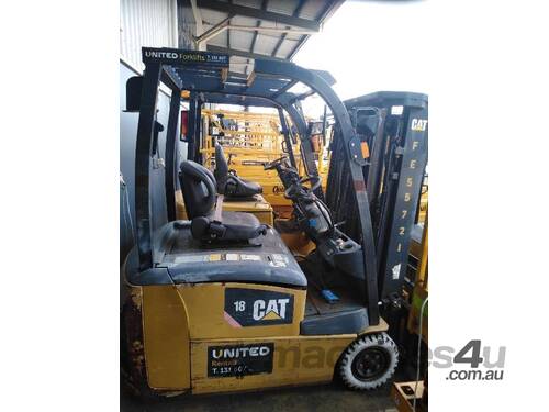 Used 1.8T Cat Electric Forklift EP18TCB