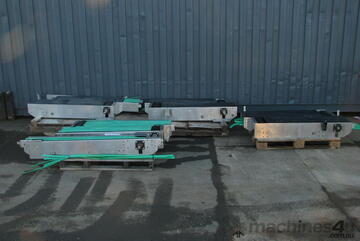 5 Piece Lot of Saba Dual Channel Conveyor Bases