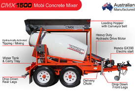 2021 Interstate Trailers CMX1500 Self Batching Concrete Cement Mini Mixer ATTMIX - picture1' - Click to enlarge