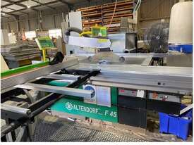 Altendorf F45 Sliding Table Saw - picture0' - Click to enlarge