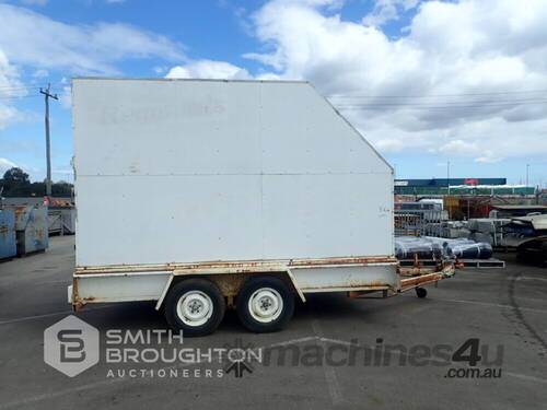 CUSTOM BUILT TANDEM AXLE ENCLOSED TRAILER