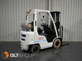Unicarriers Nissan 1.8 Tonne Forklift LPG with EFI Engine 4.3m Container Mast Markless Tyres - picture1' - Click to enlarge