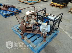 VINATGE ELECTRIC WATER PUMP, HONDA WATER PUMP & DIESEL GENERATOR DRIVE - picture1' - Click to enlarge