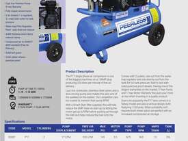 Peerless Air Compressor Single Phase 15 AMP Portable 320LPM P17   - picture2' - Click to enlarge