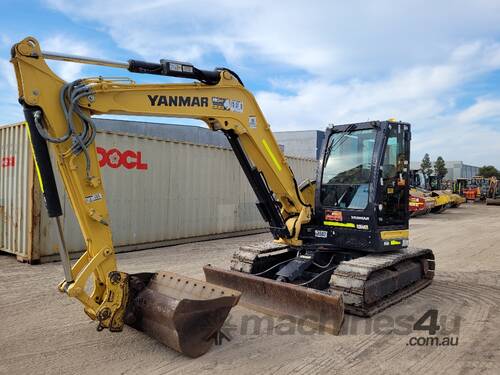 YANMAR VIO82 8.2T EXCAVATOR WITH FULL OPTIONS AND LOW 1650 HOURS