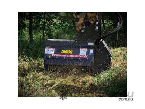 caption Digga Cleana Bucket Broom To Suit Skid Steer, Front End & Telehandlers