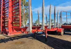 CMC triaxle logging skel A trailer