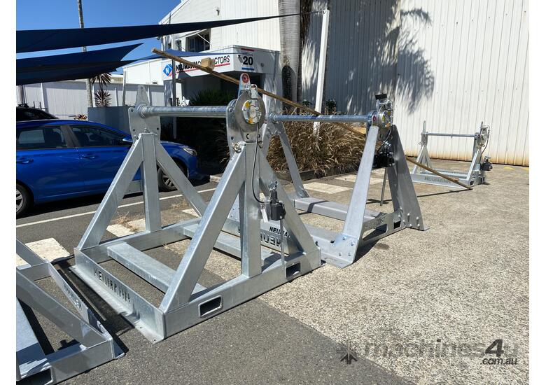 caption Cable Drum Stand 6000kg- Welded (excluding brake kit), Built Tough & Designed to Last!