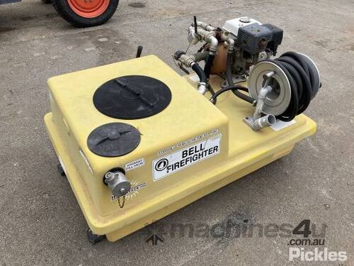 Skid Mounted Fire Fighting Pumpset, Honda Gx 270 1 Cylinder Petrol Motor, Hose Reel, Polly Water Tan