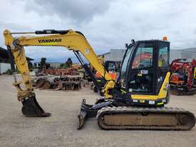 2020 YANMAR VIO80 EXCAVATOR WITH RUBBER TRACKS,  FULL CIVIL SPEC AND LOW 1580 HOURS - picture0' - Click to enlarge