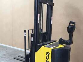 Sumi HD 1.5SB Heavy Duty Walkie Reach Stacker Forklift Refurbished - picture0' - Click to enlarge