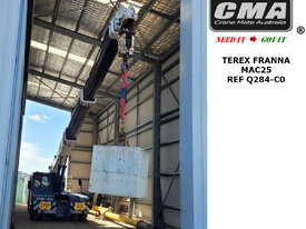 TEREX FRANNA CRANE MAC25 *10yr CERTIFICATION* - picture0' - Click to enlarge