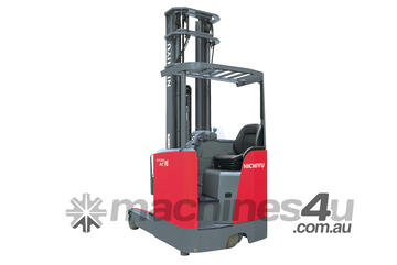 Narrow Aisle Reach Truck: Lift 1400kg - 2000kg up to 10m