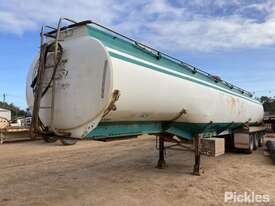 1996 Tieman Tri Axle Tanker Tri Axle Water Tanker Trailer - picture0' - Click to enlarge