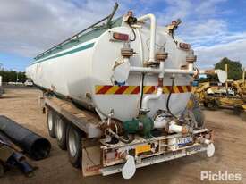 1996 Tieman Tri Axle Tanker Tri Axle Water Tanker Trailer - picture1' - Click to enlarge