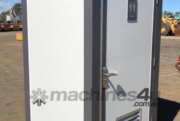   Single Portable Toilet Restroom Block