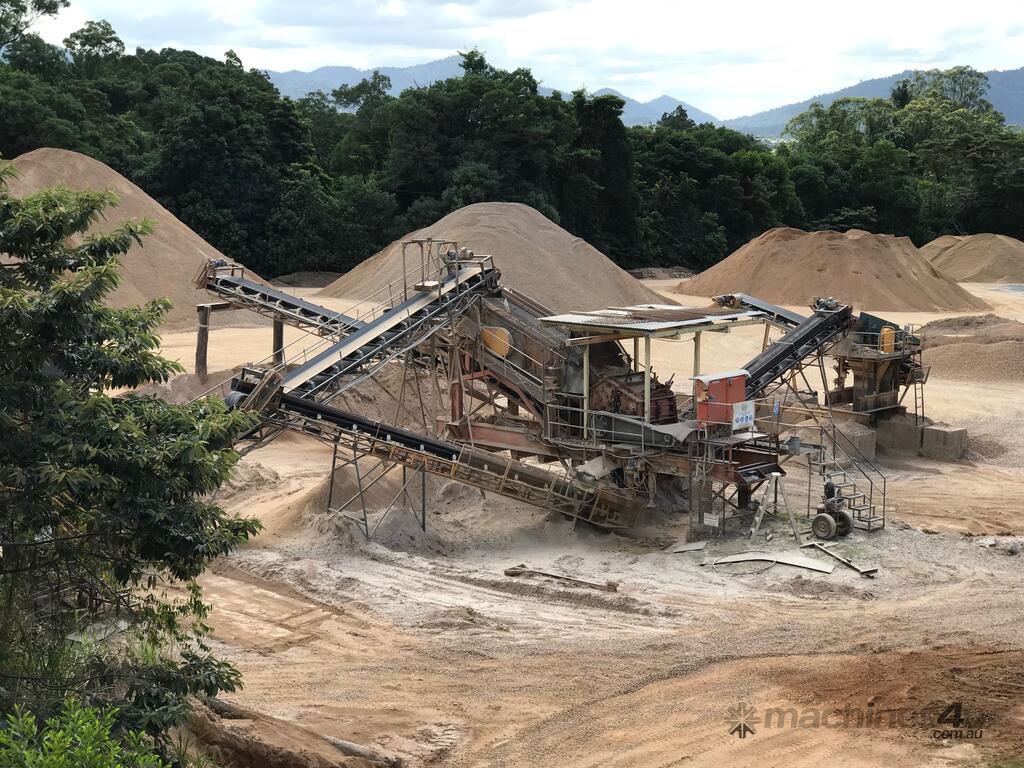 Used FREE HOLD QUARRY FOR SALE NORTH QUEENSLAND Crushing & Screening