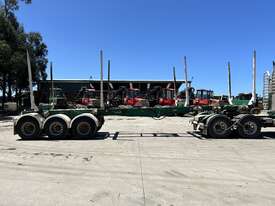 1995 Kennedy Tri-Axle Flat Deck Folding Skel Logging B-Trailer - picture0' - Click to enlarge