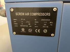 Screw Air Compressor, Air Dryer & Air Receiver System - picture0' - Click to enlarge