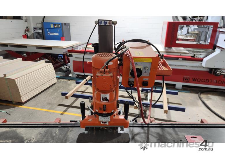Used 2002 blum Blum Minipress Hinge drilling machine Combination