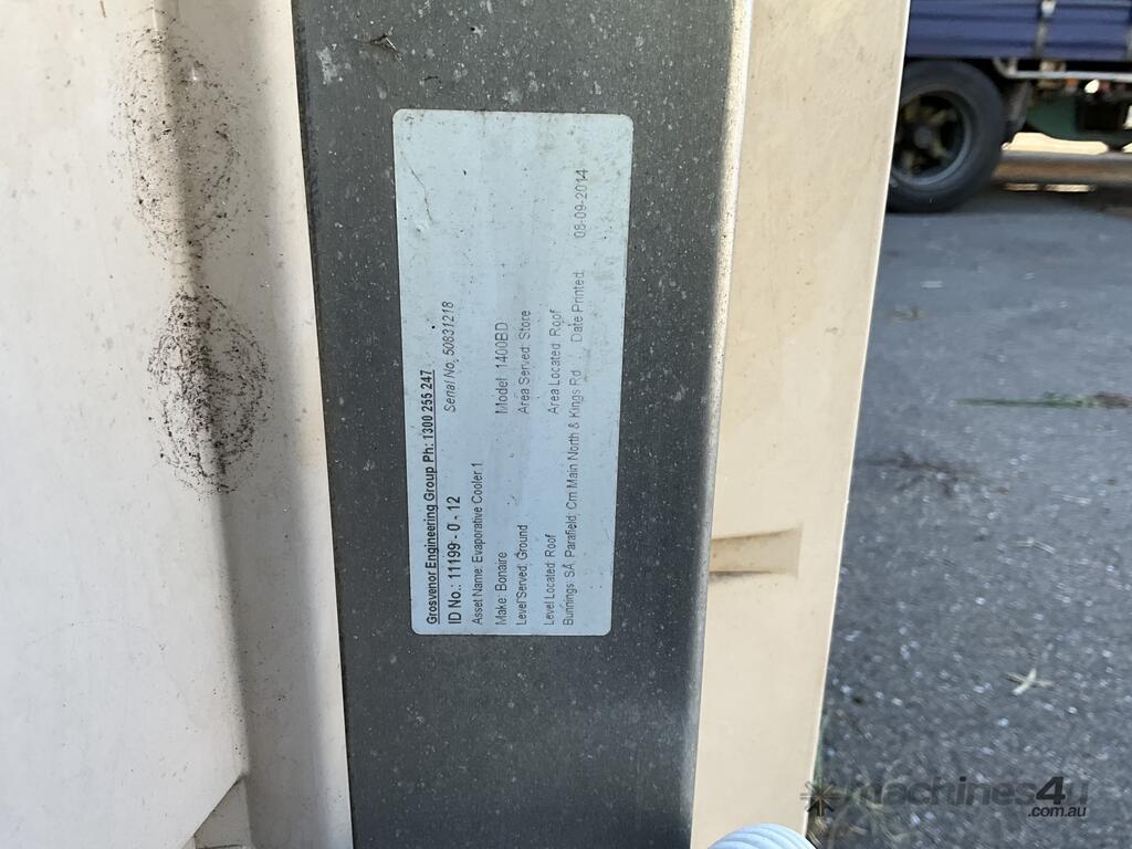 Used bonaire Bonaire 1400A 3 phase 2 speed Evaporative Air Conditioner Air Conditioners in