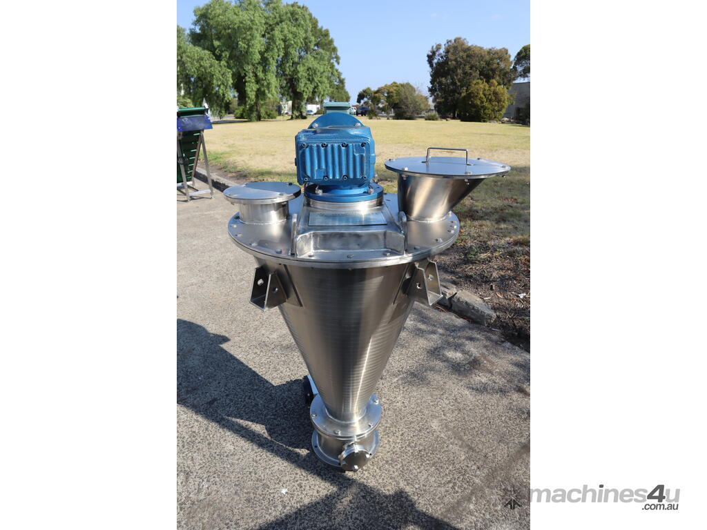 Used Shengli Stainless Steel Conical Mixer SHENGLI DSH Nauta Mixer Industrial Mixers In