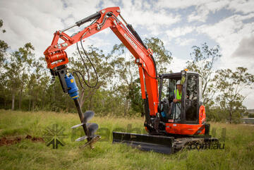 AUGER TORQUE 3000 MAX Earth Drill for Mini Excavator
