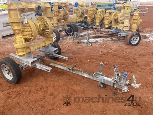 2022 Unbranded Single Axle Trailer Mounted Water Pump