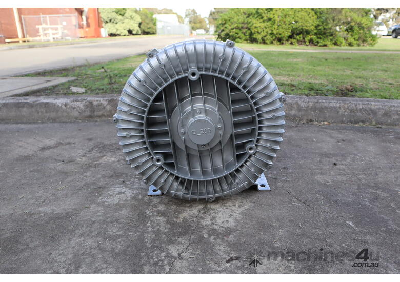 caption Side Channel Blower Vacuum Pump - 3kW - Siemens Nash Elmo