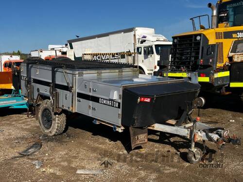 2018 Black Series Dominator Series Single Axle Camper Trailer