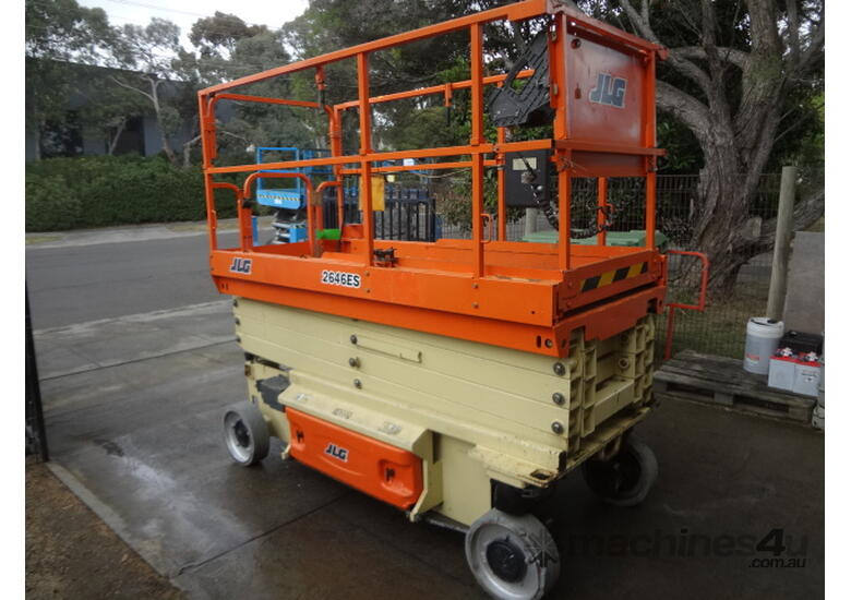 caption Used 10/2017 JLG 2646ES Electric Scissor Lift – 2764kg - Hire