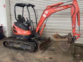 Kubota U25-3 HG Mini Excavator - picture2' - Click to enlarge