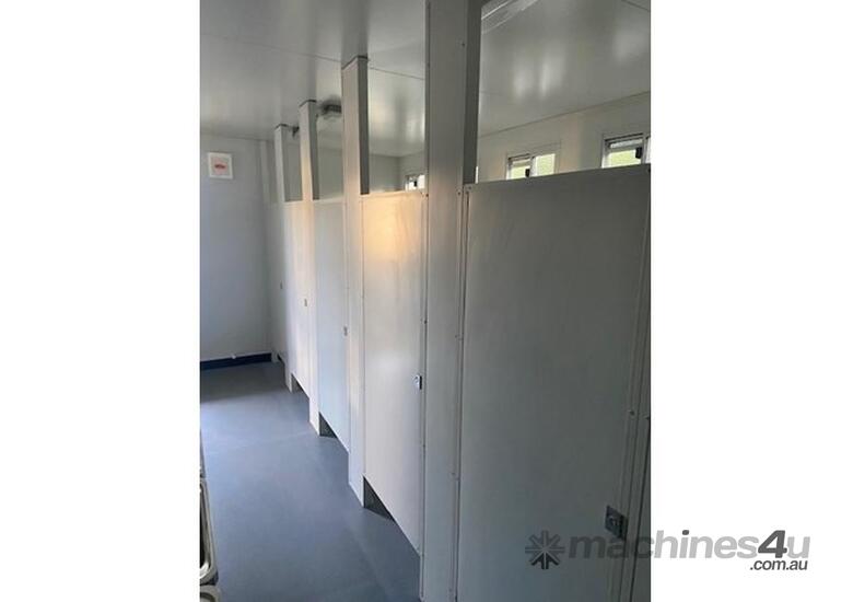 caption Auzbilt Female Portable Toilet Block: 6m x 3m, For Sale