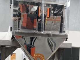 Twin Head Linear Weigher - for rapid weighing of snackfoods, dried fruit, coffee beans etc - picture0' - Click to enlarge