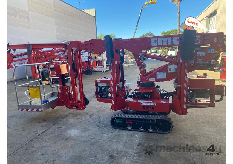 caption Used 2022 model CMC S13F - 12.9m Spider Lift