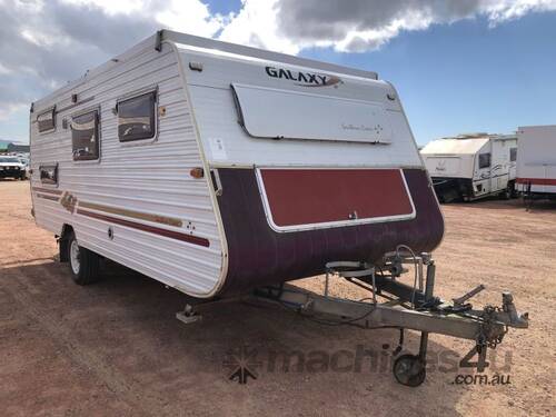 2001 Galaxy Southern Cross Single Axle Pop Top Caravan