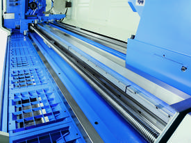 Large Shaft Capacity Five Bed Way CNC Lathes - picture0' - Click to enlarge