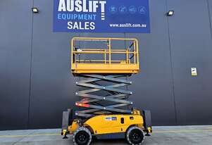 2022 Haulotte Compact 12DX - 32ft RT Self Levelling Diesel Scissor Lift