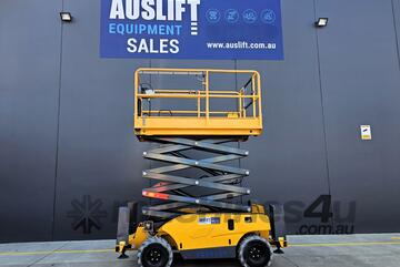 2022 Haulotte Compact 12DX - 32ft RT Self Levelling Diesel Scissor Lift